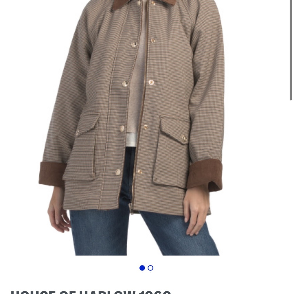 House of Harlow 1960 Women's Tan Utility Jacket